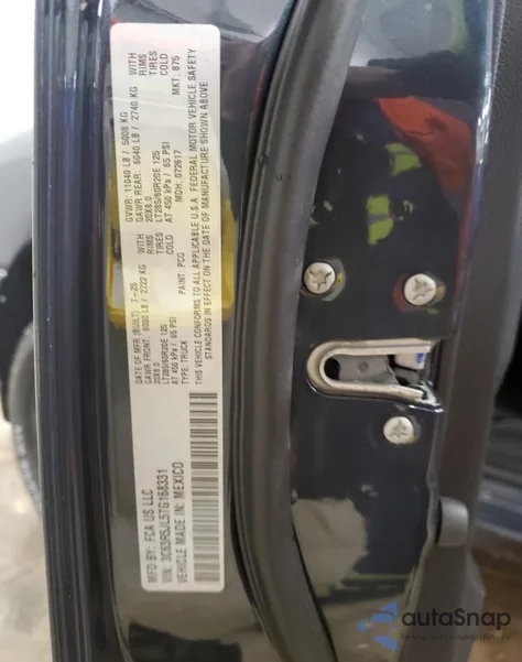 2026 Ram 2500 Big Horn from USA, damaged, VIN 3C63R5JL5TG168331